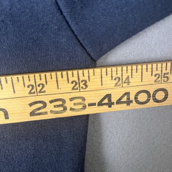 NWT Cabelas Hoodie Mens Large Tall Pullover Fleece Hunting Outdoor Navy - Picture 6 of 8